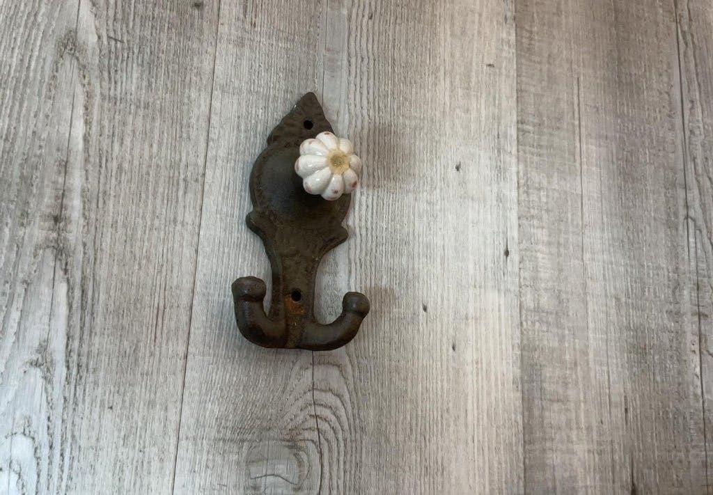 Brocante kapstok / Kledinghaak, Huis en Inrichting, Gebruikt, Minder dan 100 cm, Metaal, Ophalen