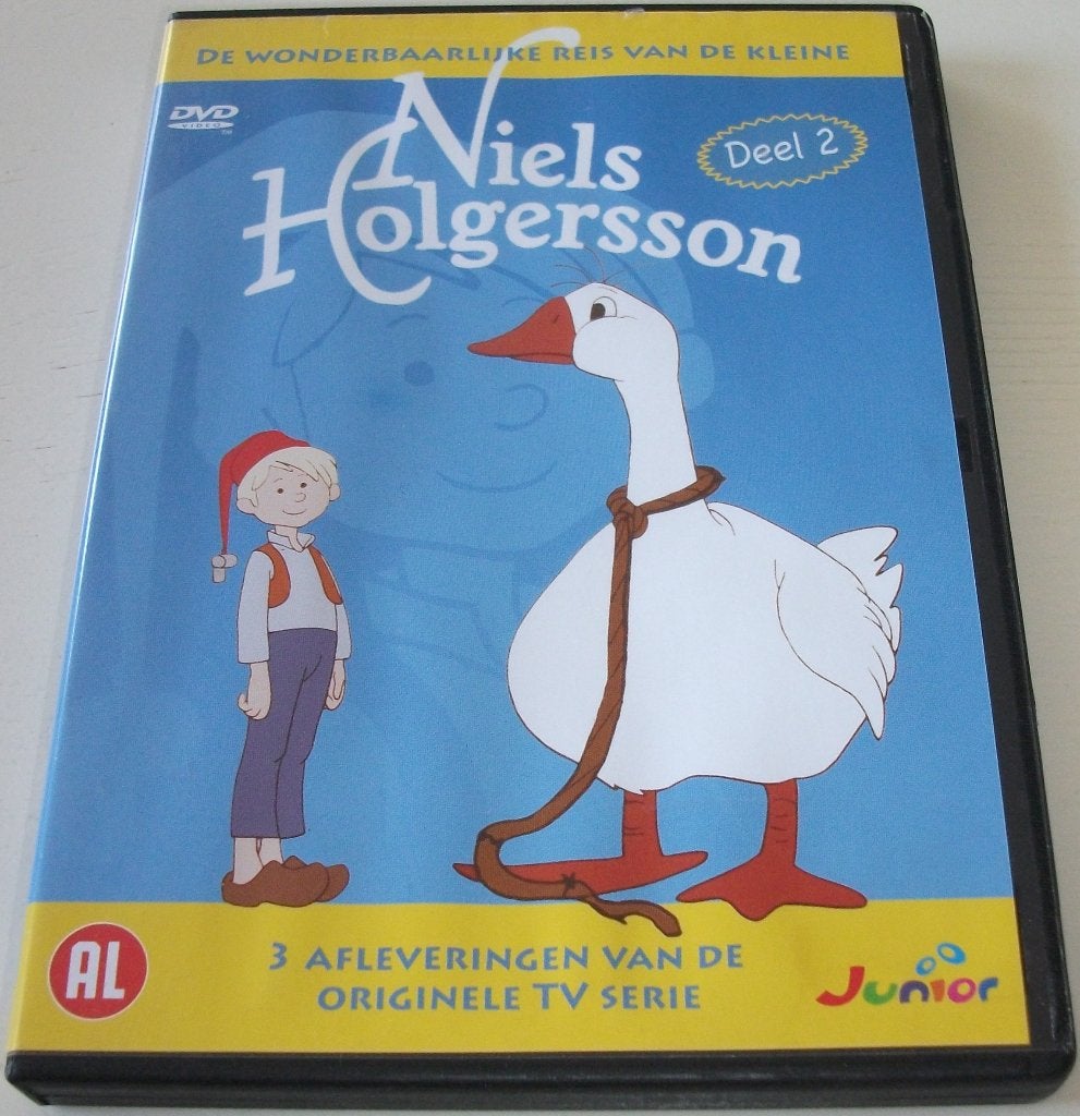 Dvd *** NIELS HOLGERSSON 2 ***, Avontuur, Alle leeftijden, Tv-serie, Zo goed als nieuw