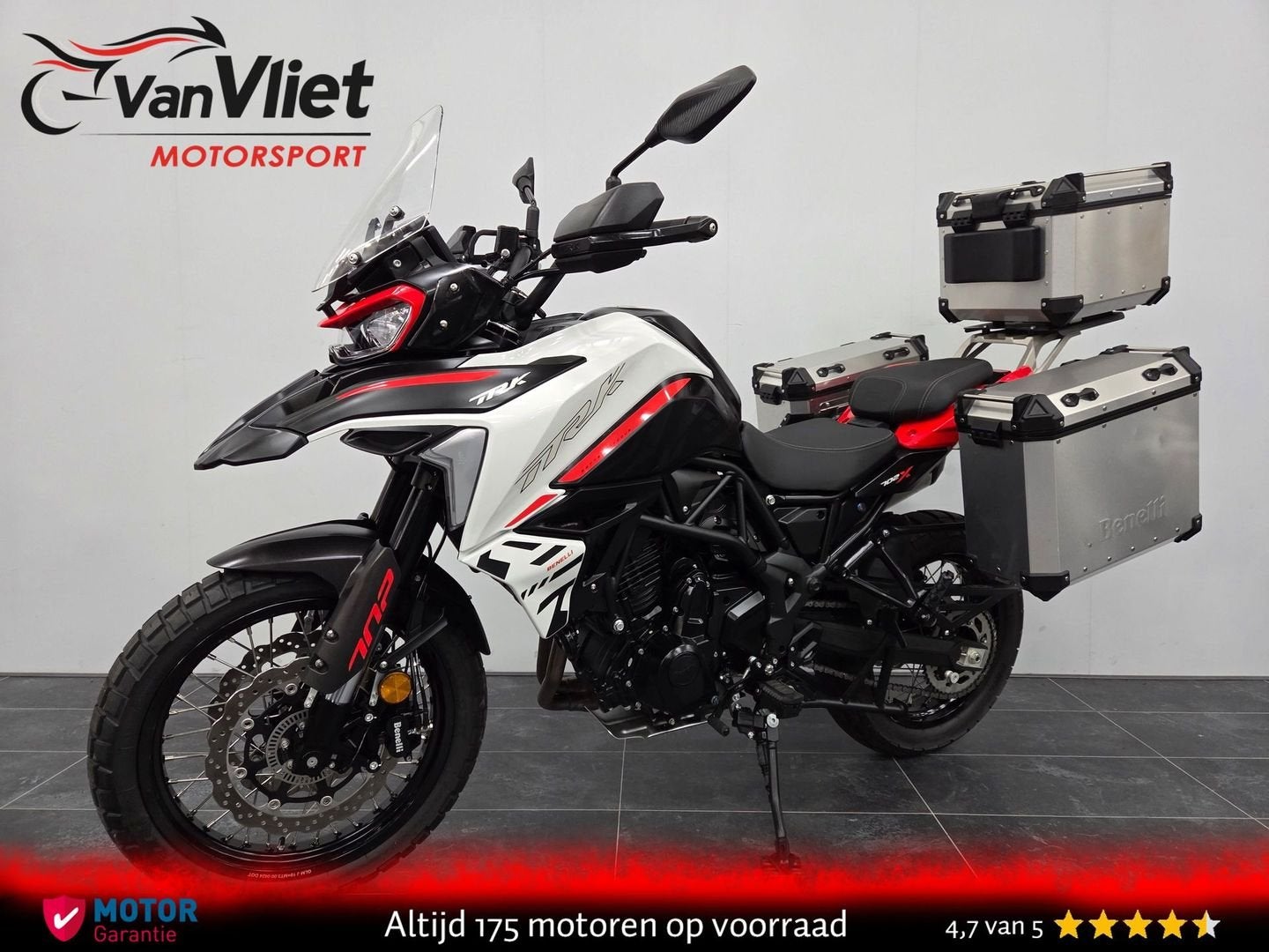 Top Conditie.! Benelli TRK 702 X Pas 1929km.! BJ 2025 E5+, 2 cilinders, Bedrijf, Onbekend, Overig