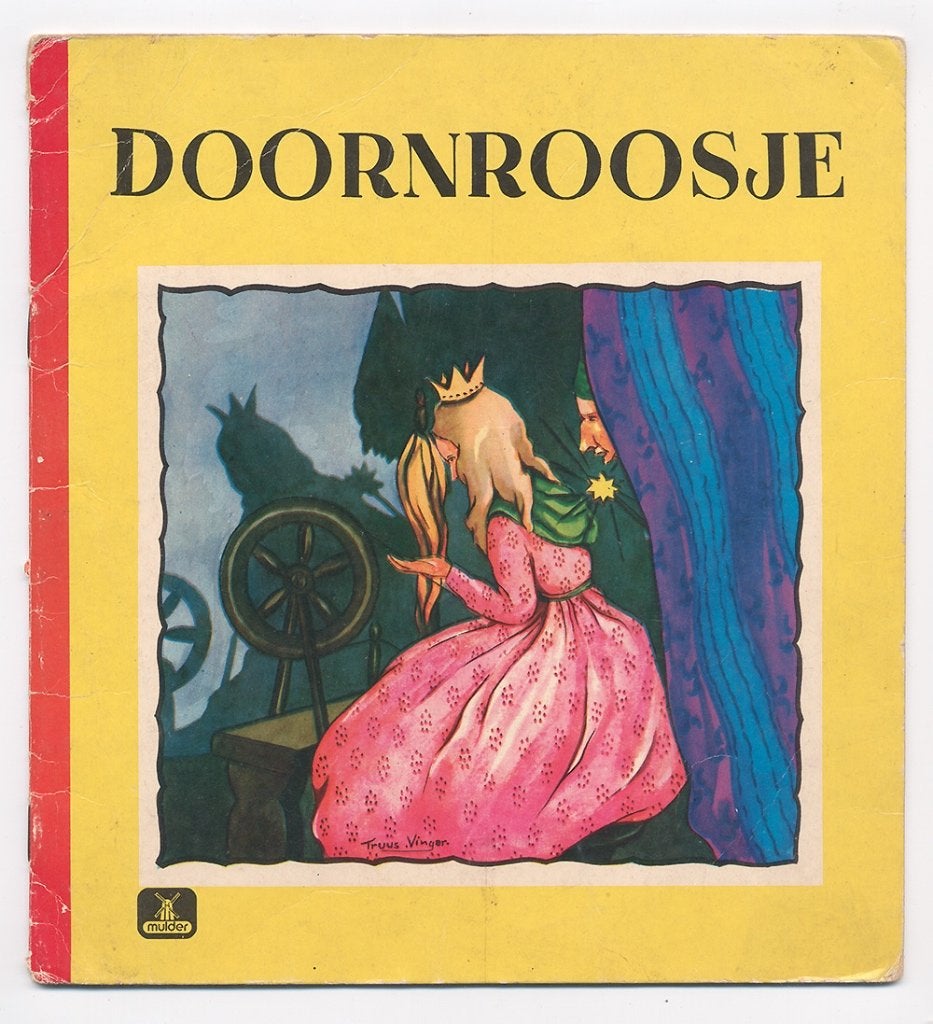 Doornroosje - Mulder - jaren 60 - Truus Vinger sprookje, Boeken, Ophalen of Verzenden, Gelezen