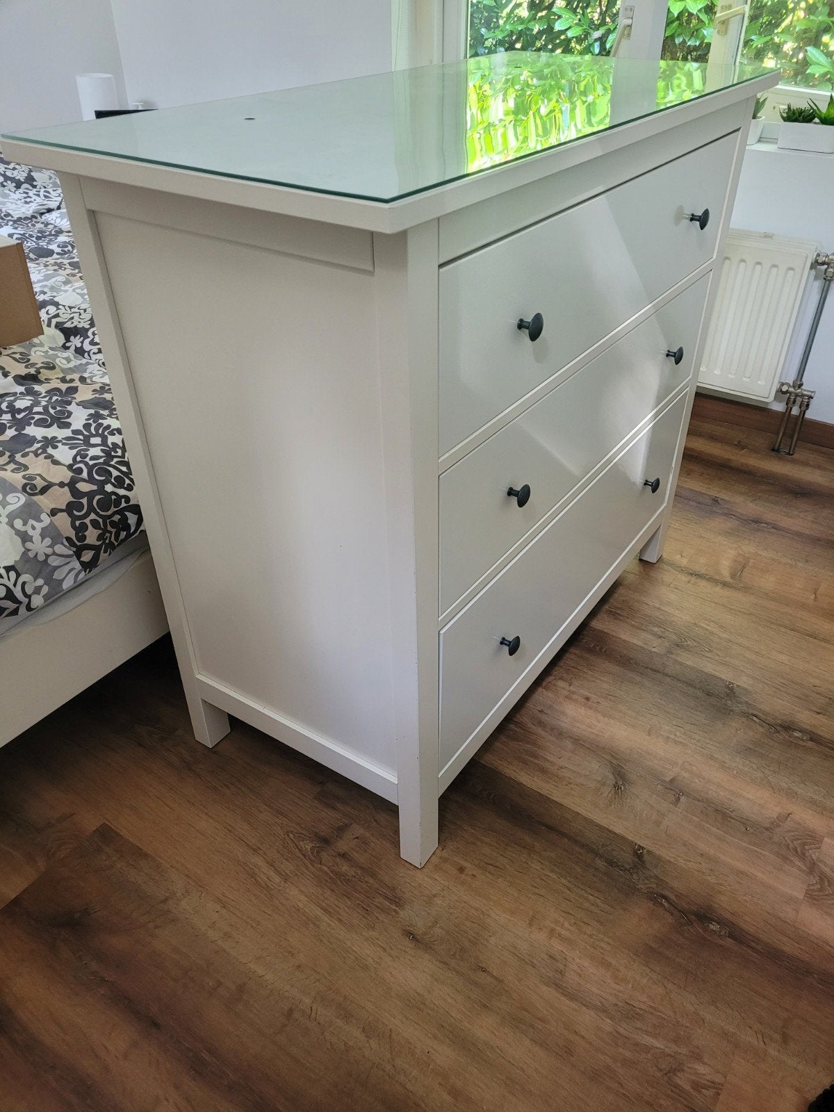 ikea hemnes commode kaptafel ladekast, Ophalen, 25 tot 50 cm, 100 tot 150 cm
