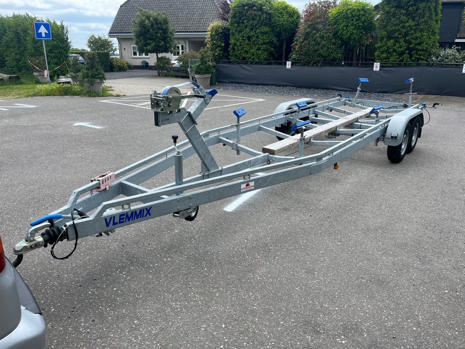 Vlemmix boottrailer 2021 – tandemasser 2700 KG —, Watersport en Boten, Ophalen, 1500 tot 3000 kg, 6 tot 9 meter, Overige typen