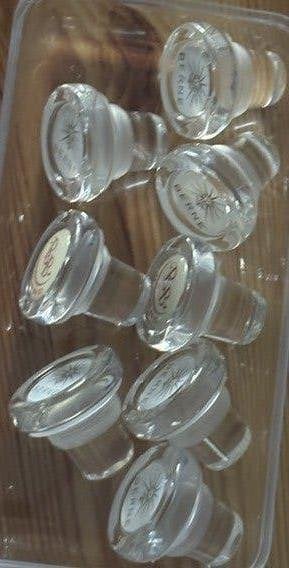 Glazen fles hermetische stop - 8x - nieuw - totaal €5.00, Ophalen of Verzenden, Zo goed als nieuw, Overige gebieden, Overige typen
