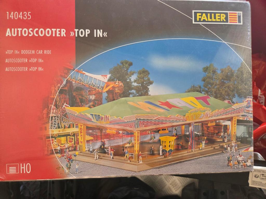 Faller 140435 Top Inn Autoscooter NIEUW in doos en seal, Ophalen of Verzenden, Nieuw, 1:50 tot 1:144