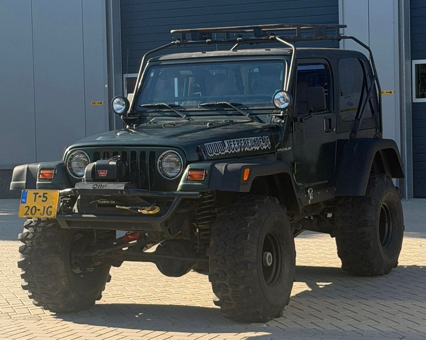 JEEP WRANGLER 5.7 V8 254PK EXTREME OFF-ROAD CUSTUM EDITION, Auto's, 450 kg, 254 pk, 4 stoelen, 1125 kg