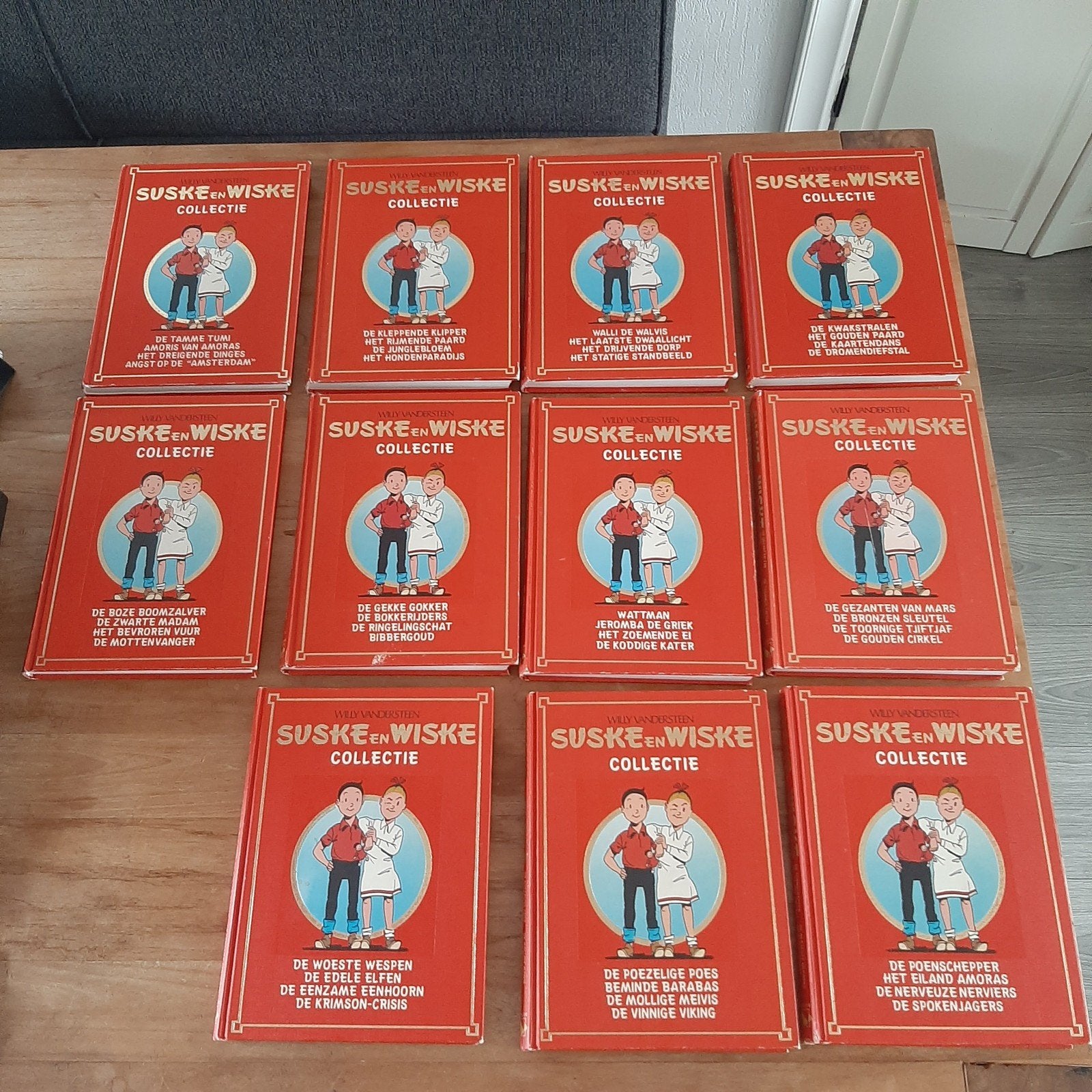 Suske en Wiske 11 x hardcover strips, Meerdere stripboeken, Ophalen of Verzenden, Gelezen