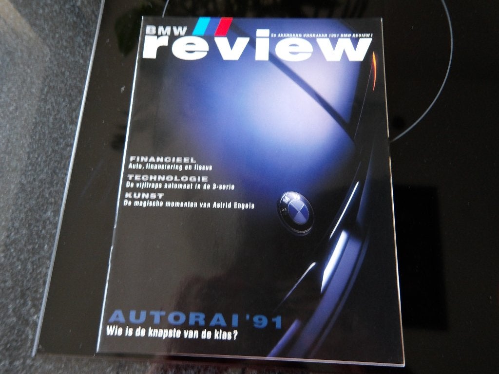 BMW Review Magazine - AutoRAI '91 Special Edition, Ophalen of Verzenden, Zo goed als nieuw, BMW