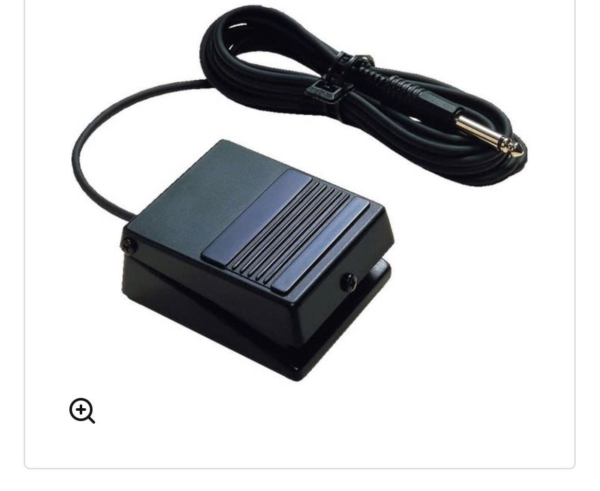 Roland DP-2 sustain/switch pedaal, Ophalen of Verzenden, Nieuw, Zwart, Piano