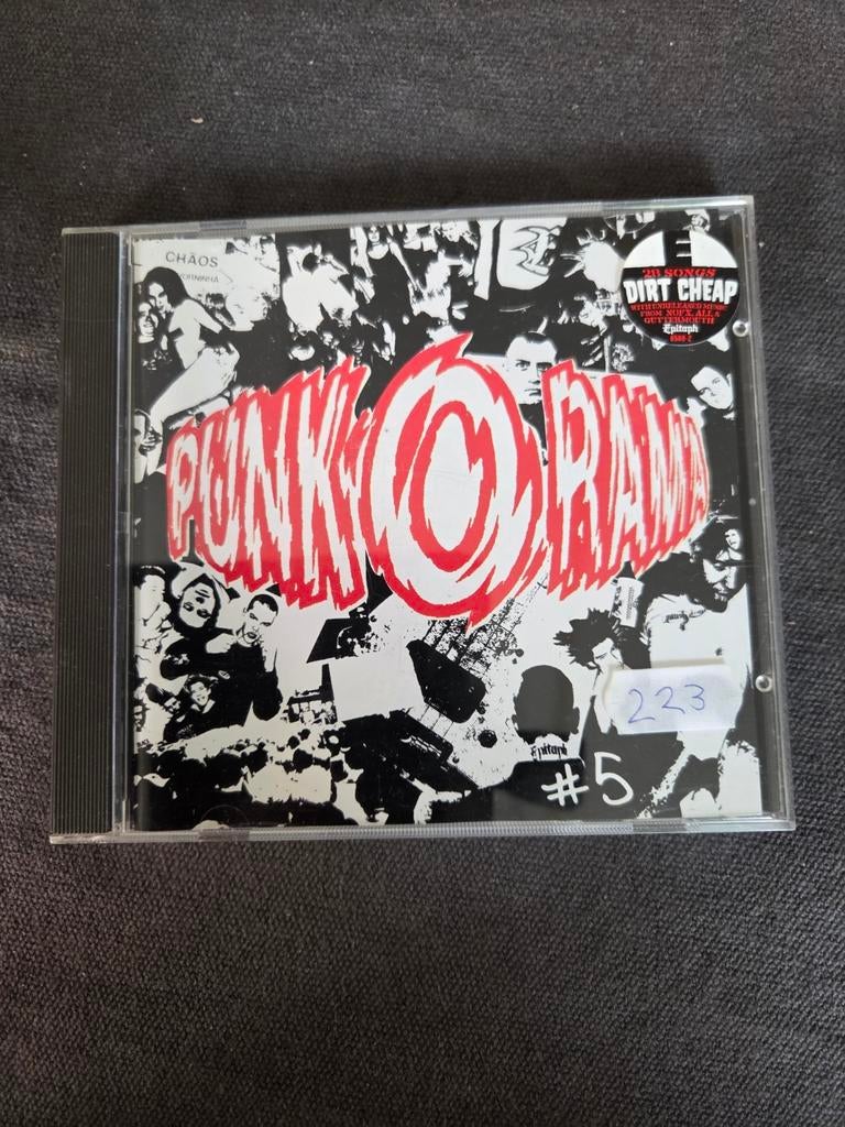 Punk O Rama #5 CD - Diverse Artiesten, Ophalen of Verzenden, Gebruikt, Overige genres