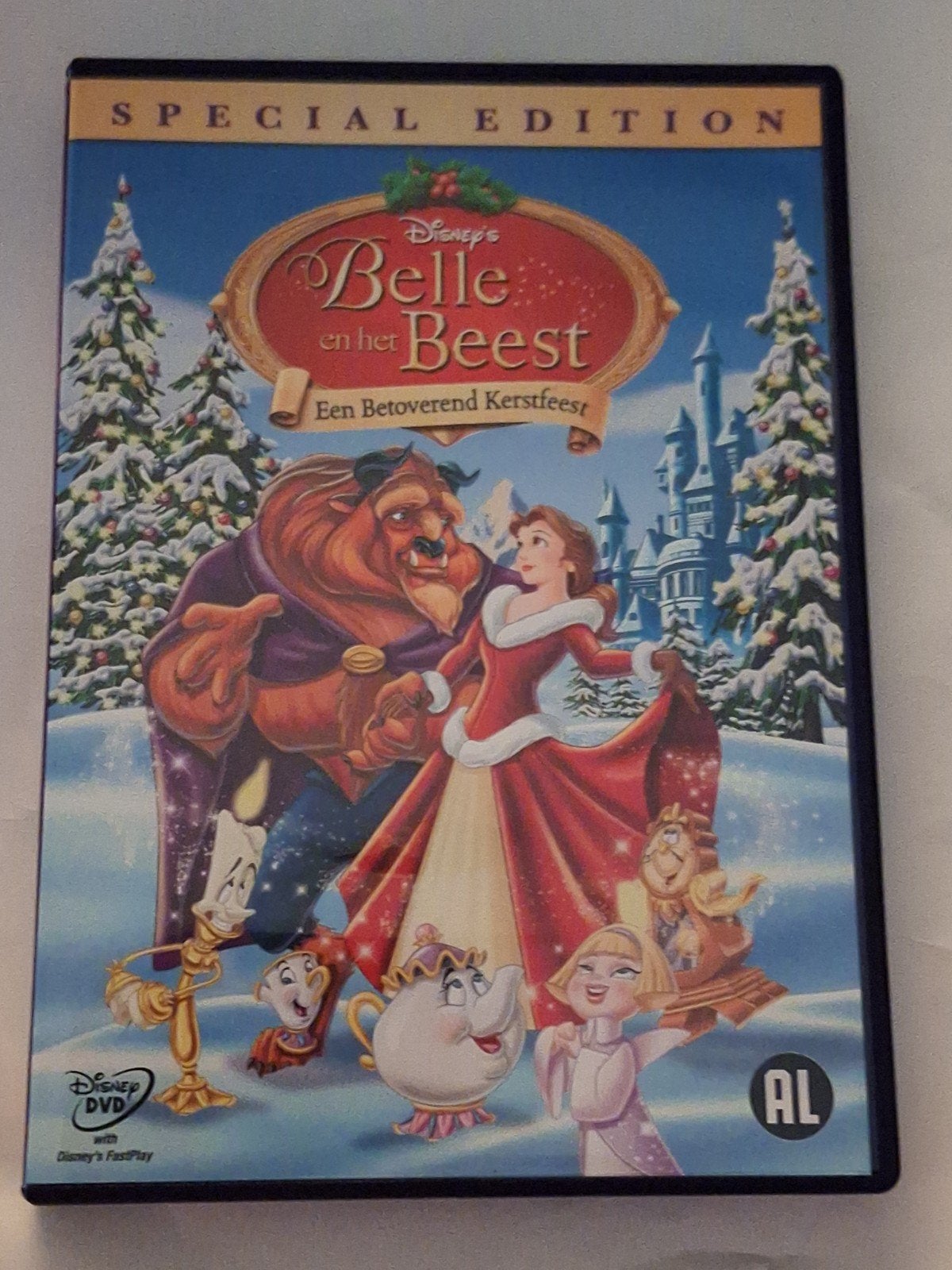 Belle En Het Beest. Een Betoverende Kerstfeest. Dvd., Tekenfilm, Alle leeftijden, Nederlands, Overige soorten