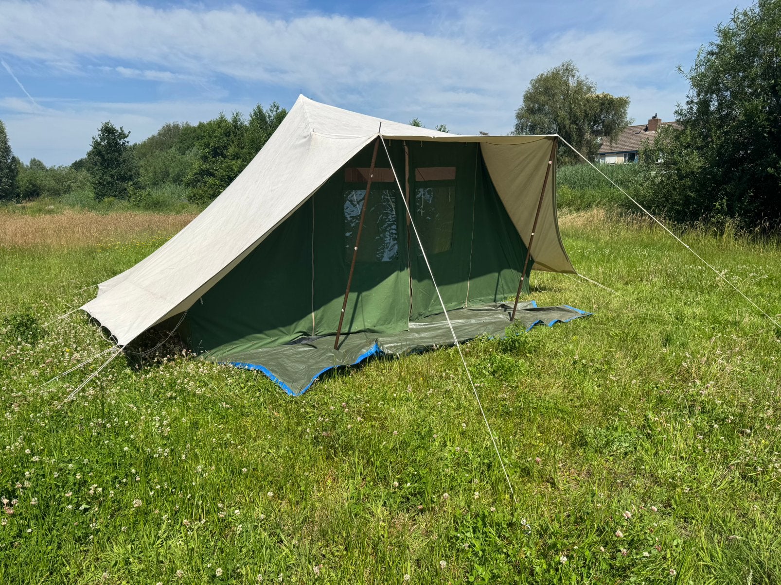 De Waard Albatros, Caravans en Kamperen, Tenten, Zo goed als nieuw, Ophalen