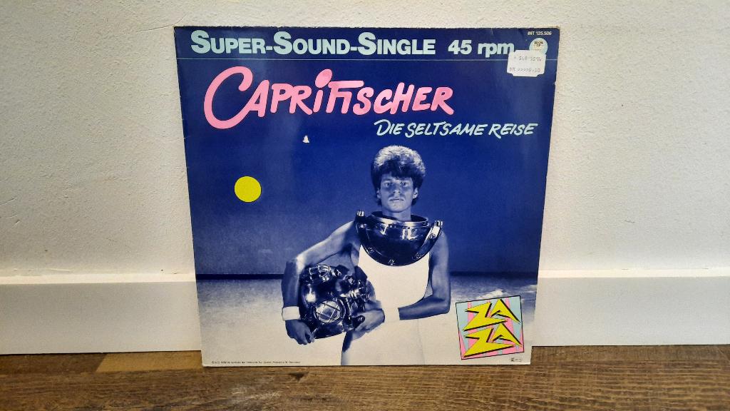 ZAZA - Caprifischer LP Maxi Single Vinyl, Synth-pop, Ophalen of Verzenden, Gebruikt, 12 inch, Pop