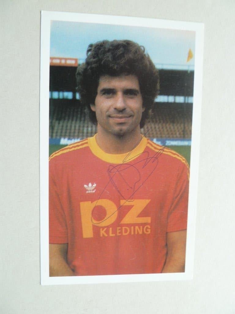 Spelerskaart. Ton.Witbaard. Go Ahead Eagles. 1985/1986, Ophalen of Verzenden, Zo goed als nieuw, Overige binnenlandse clubs, Spelerskaart