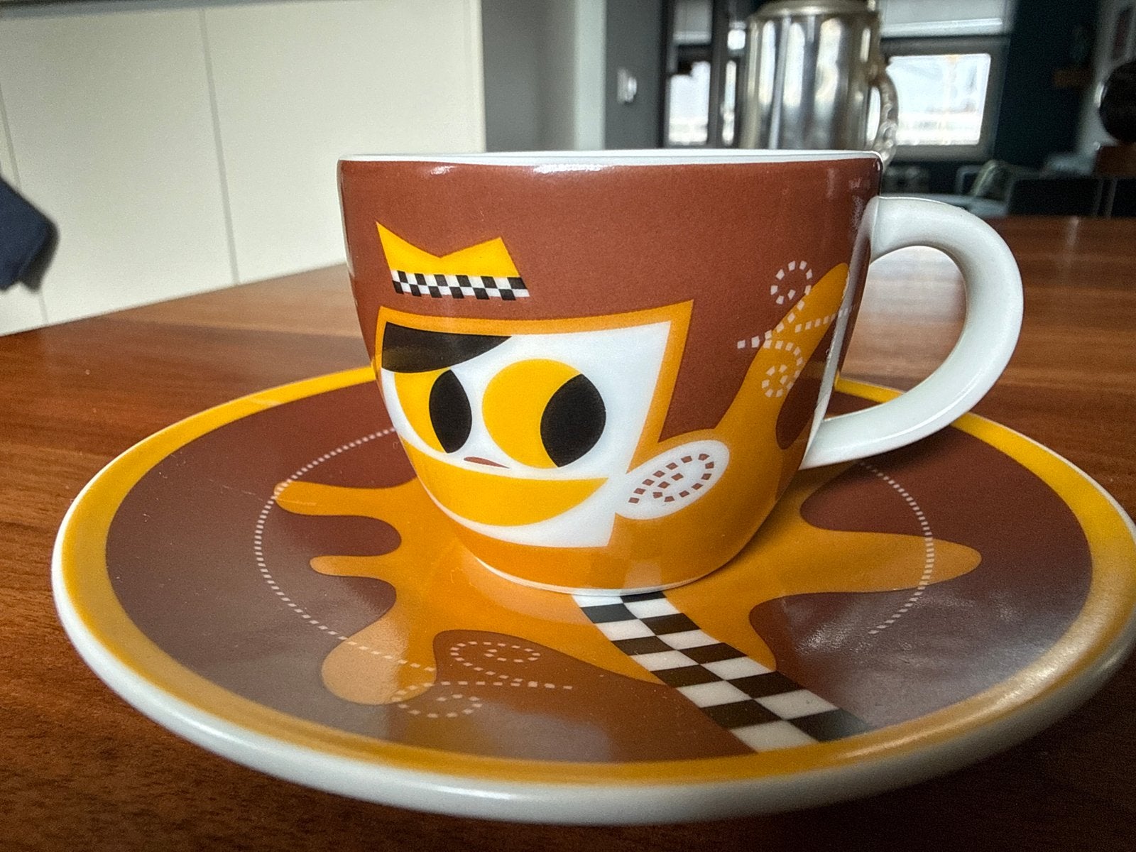 Ritzenhoff Espresso kop en schotel - My Little Darling, Ophalen, Overige merken, Zo goed als nieuw, Modern