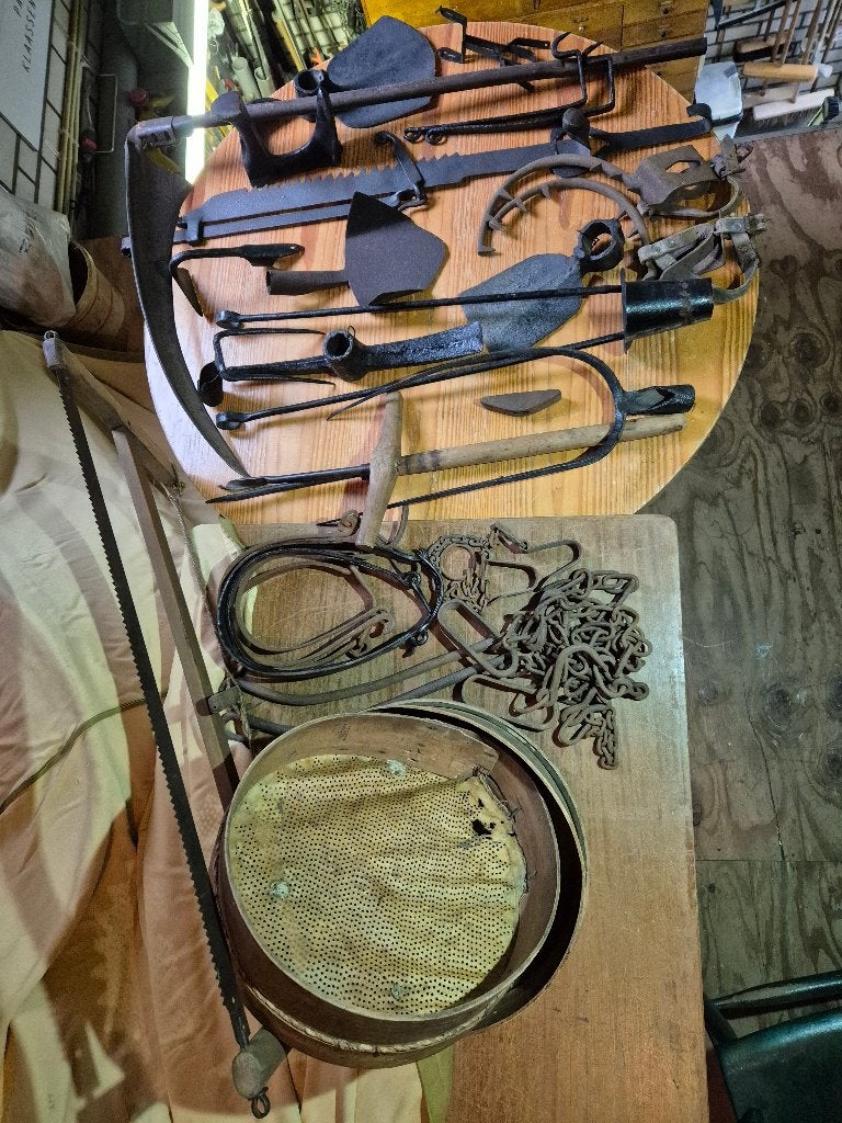 Gebruiksvoorwerpen uit de oude boerderij, Antiek en Kunst, Antiek | Gereedschap en Instrumenten, Ophalen