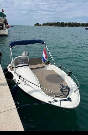 Consoleboot Quicksilver 425 60PK Mariner - vaarklaar, Ophalen of Verzenden, Zo goed als nieuw, Minder dan 70 pk, Quicksilver