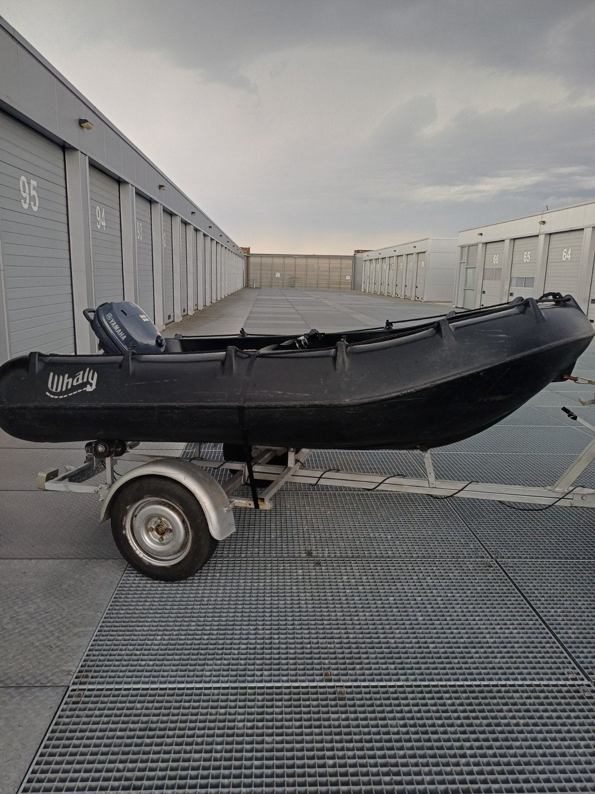Whaly boot met Yamaha buitenboordmotor en trailer, Watersport en Boten, Gebruikt, Inclusief motor, Ophalen, Polyester/glasvezel