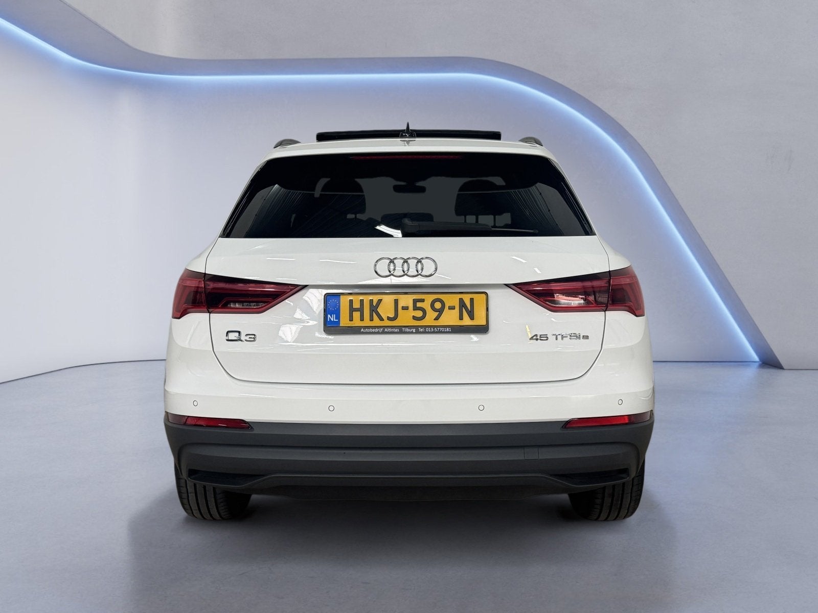 Audi Q3 45 TFSI e Advanced edition|PANO|MEMORY|INRUIL MOGELI, Auto's, Gebruikt, 150 pk, Wit, Hybride Elektrisch/Benzine