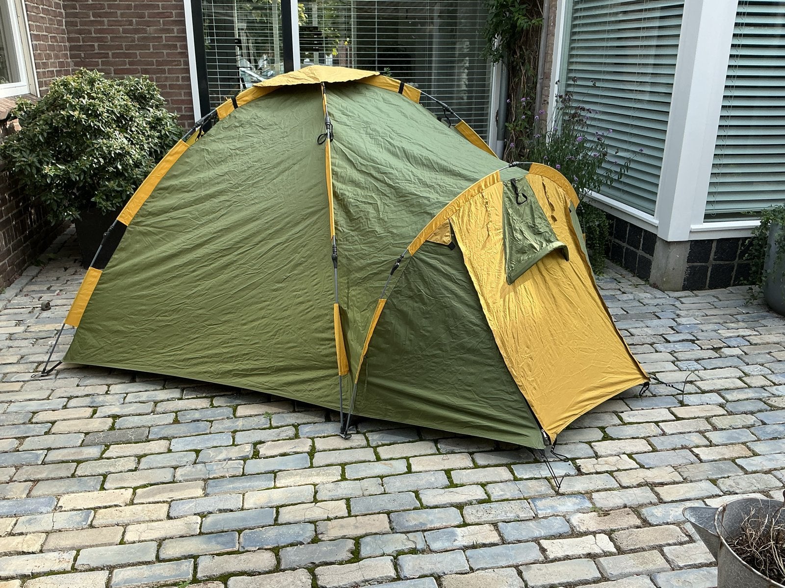 Camptown Koepeltent - Snel Opzetbaar - 2-3 Personen, Caravans en Kamperen, Ophalen, Gebruikt, Tot en met 3