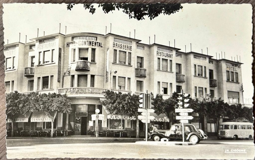 Auto's - Citroen Traction - Meknes - Marokko - 1957, Ophalen of Verzenden, 1940 tot 1960, Gelopen, Frankrijk