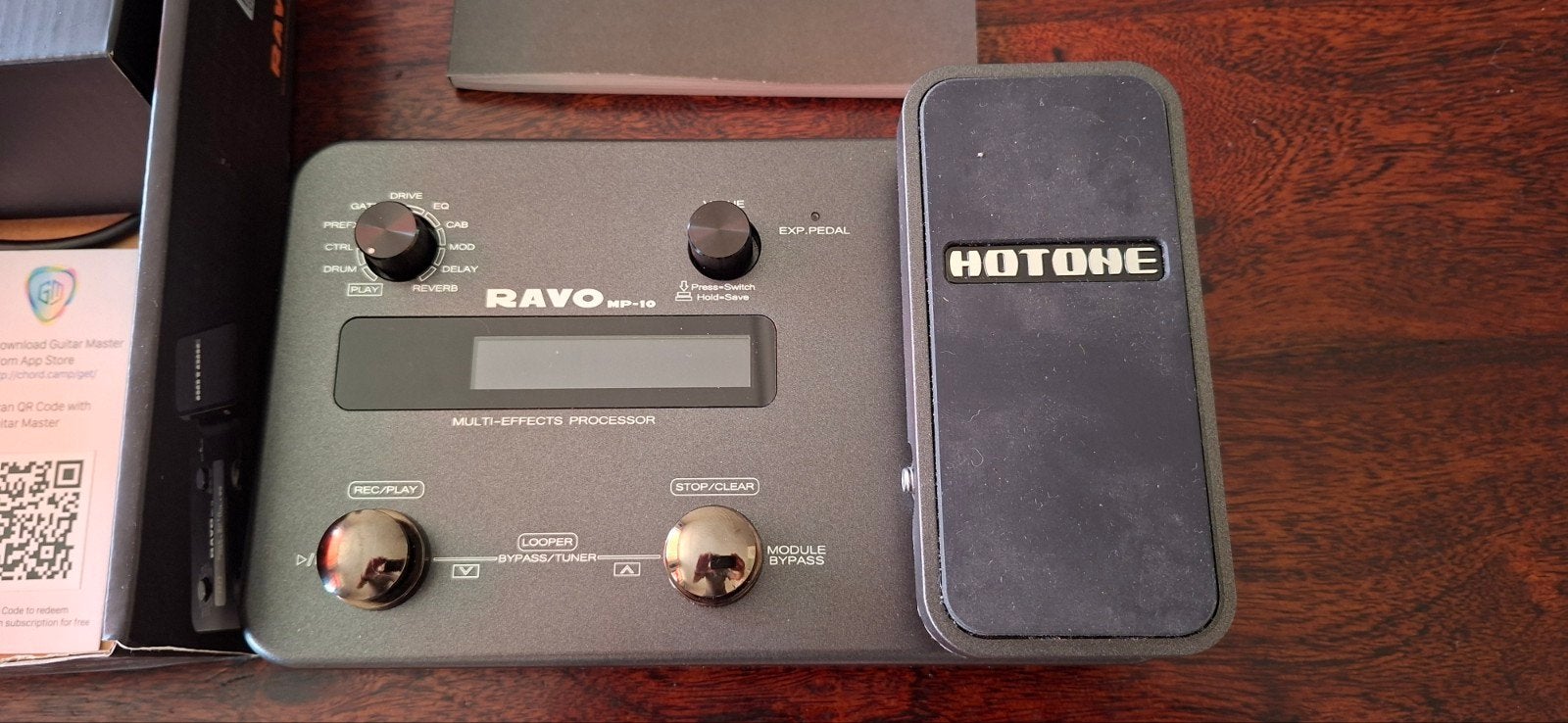 Hotone Ravo MP-10 Multi-effect Processor, Ophalen of Verzenden, Zo goed als nieuw, Multi-effect