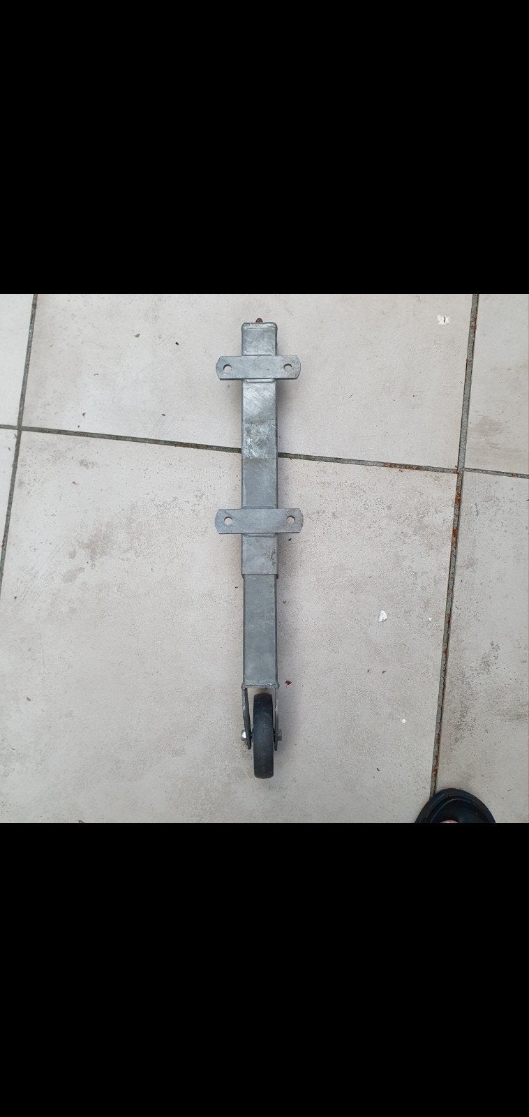 Poortwiel / Steunwiel voor tuinpoort, Ophalen of Verzenden, Gebruikt
