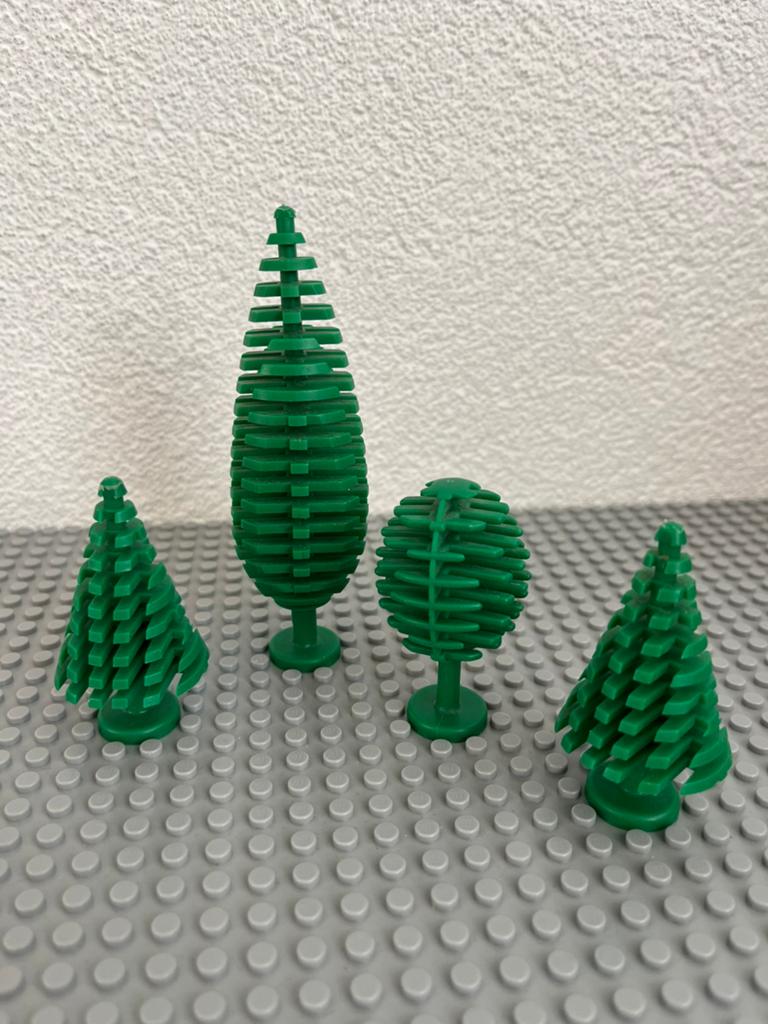 Lego vintage bomen met Cipres en Dennenbomen, Ophalen of Verzenden, Gebruikt, Lego