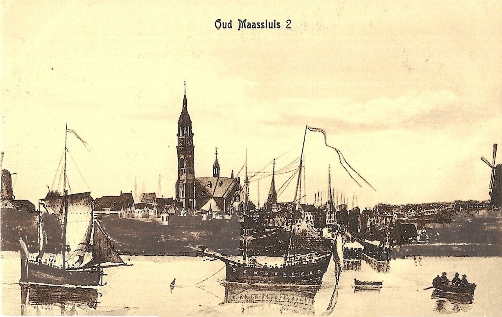 AK Maassluis - Oud Maassluis 2, Verzamelen, Verzenden, Voor 1920, Ongelopen, Zuid-Holland