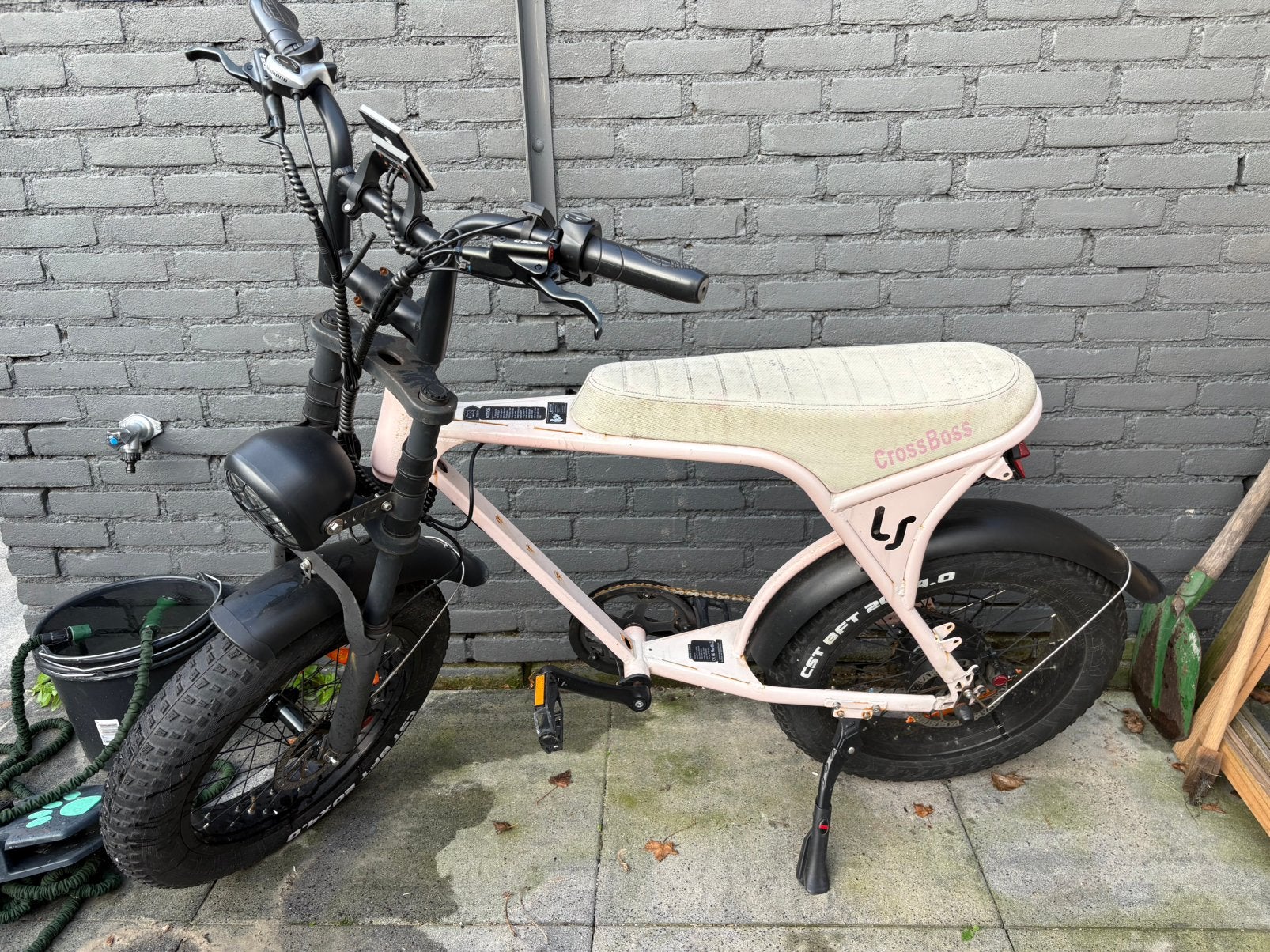 Fatbike crossboss, Fietsen en Brommers, Elektrische fietsen, 59 cm of meer, Ophalen, Gebruikt, Overige merken