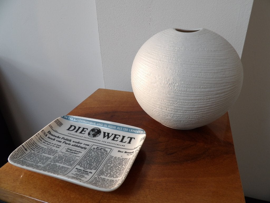Rosenthal Germany Vaas + Schaaltje, Johann van Loon, Ophalen of Verzenden
