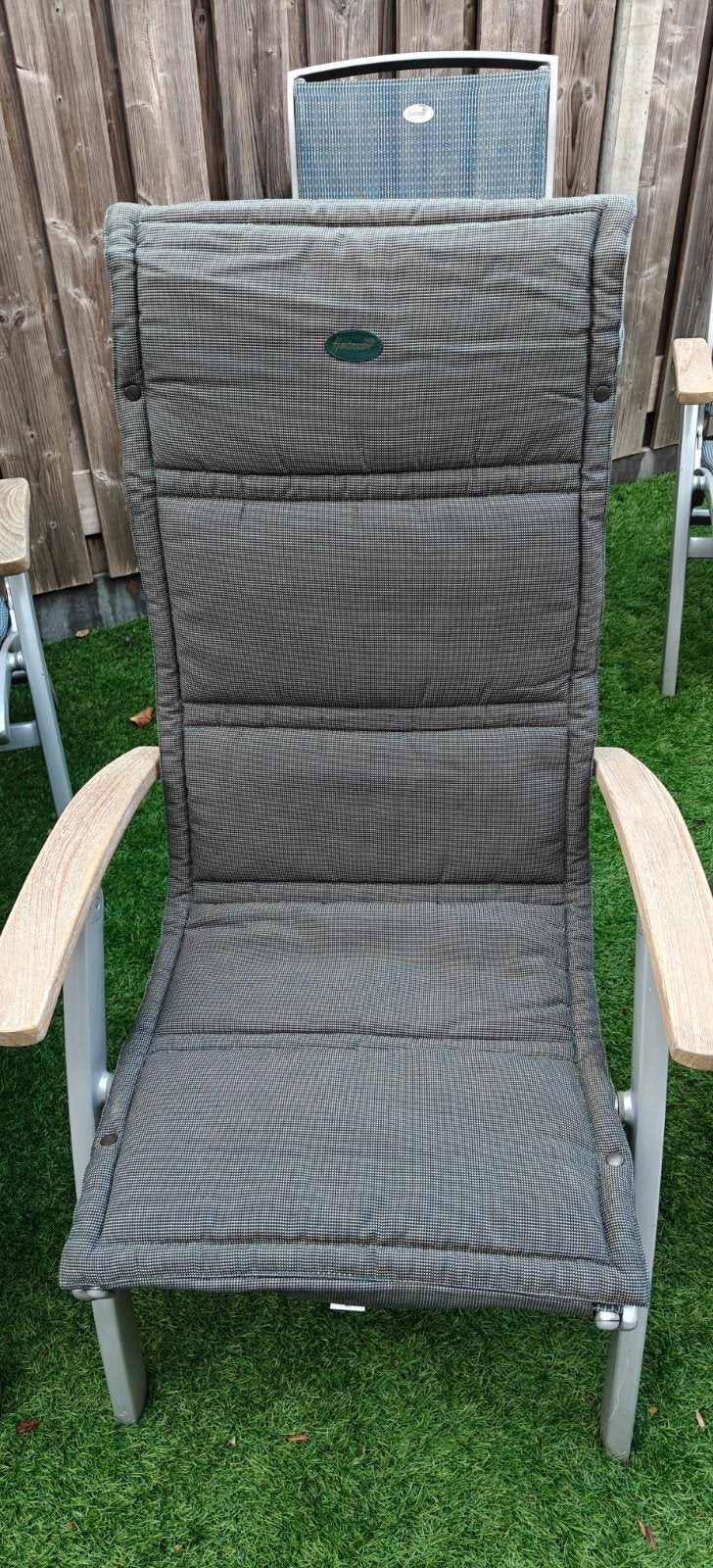 Hartman kussens tuinstoelen, Tuin en Terras, Ophalen of Verzenden, Gebruikt, Kunststof