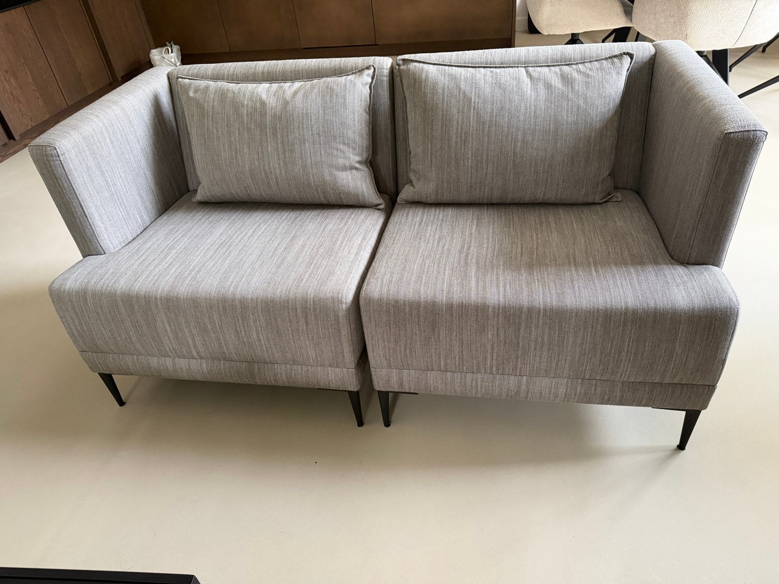 Fauteuil Geo Collection Mace - Zo goed als nieuw, Ophalen, Zo goed als nieuw, Tweepersoons, Stof