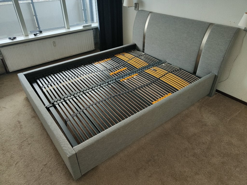 Tweepersoons bed Pato 160 x 210, Huis en Inrichting, Ophalen, 210 cm, Tweepersoons, 160 cm