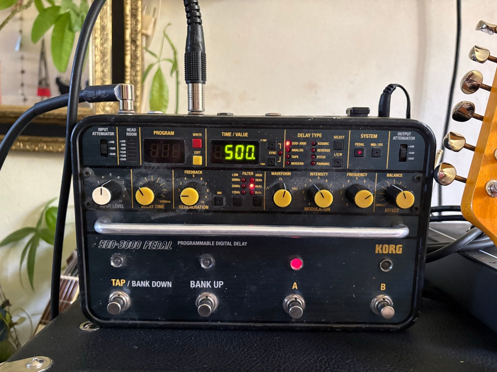 Korg SDD-3000 Pedal Digitale Delay, Ophalen of Verzenden, Gebruikt, Delay of Echo