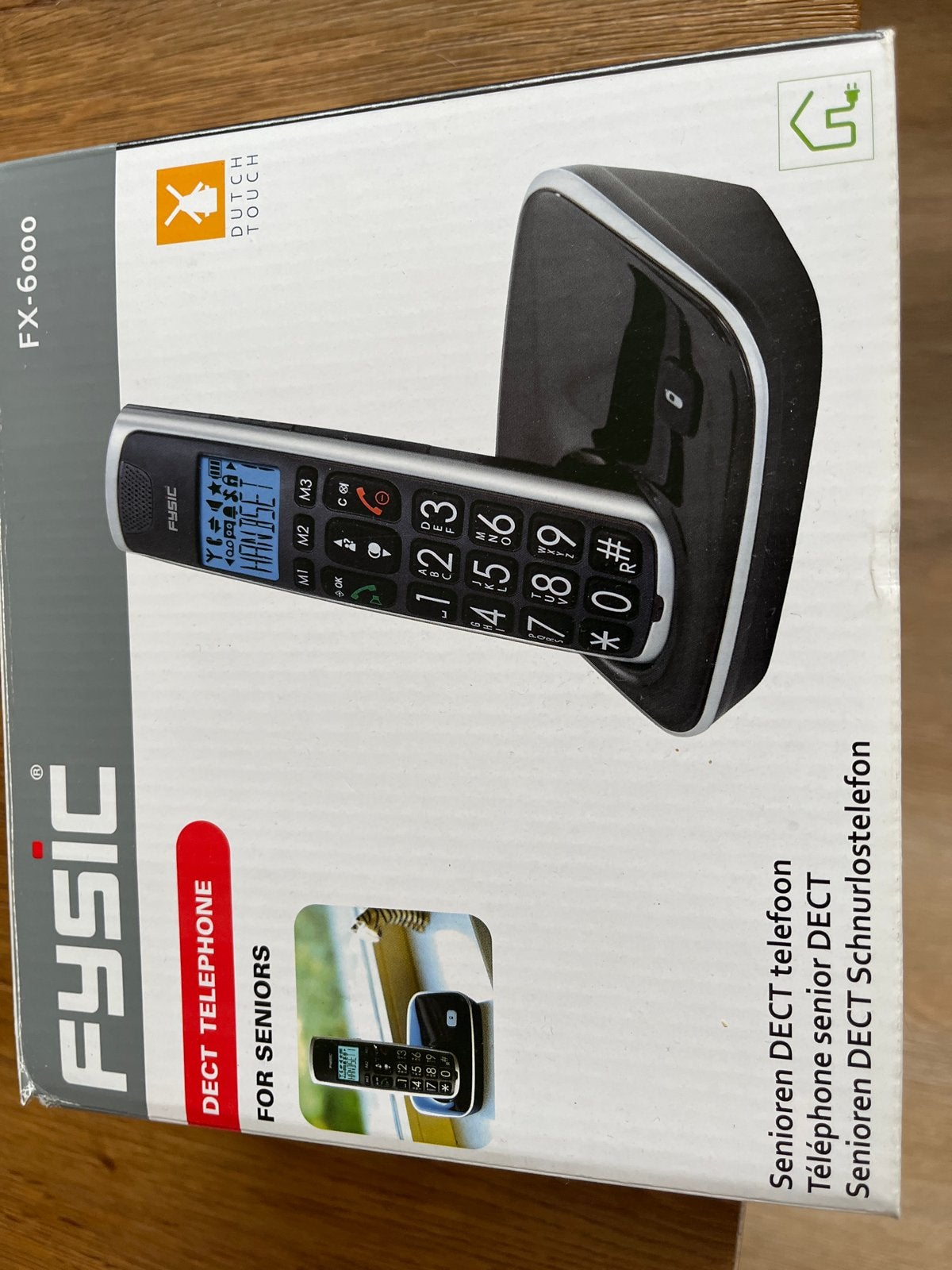 Fysic FX-6000 Senioren DECT Telefoon - Zo goed als nieuw, Ophalen of Verzenden, Zo goed als nieuw