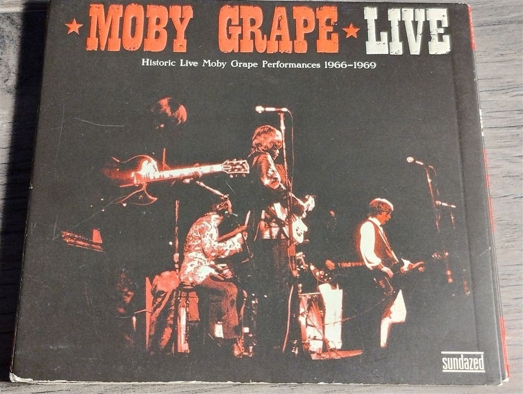 Moby Grape ‎- Live [1966-1969] Digipack, Ophalen of Verzenden, Zo goed als nieuw, Poprock