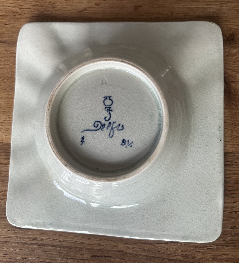 Asbak vd Porceleyne Fles uit 1951, Ophalen of Verzenden