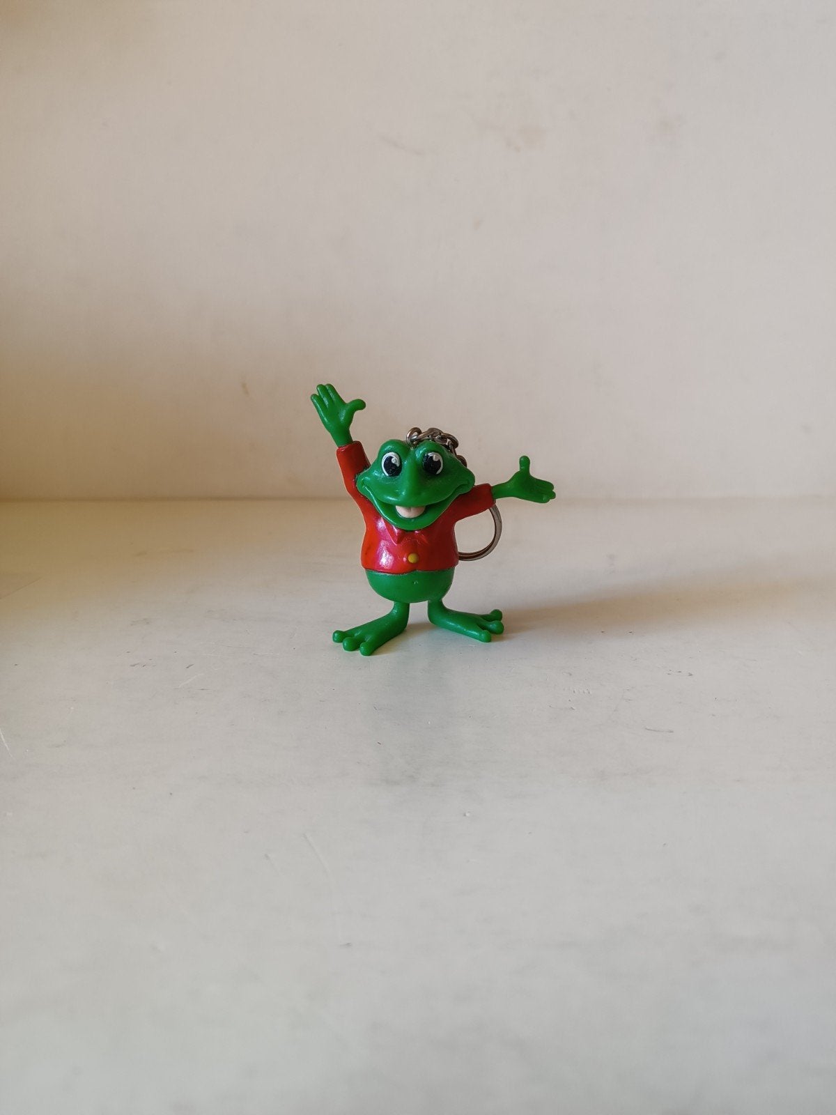 Duinrell Kikker Sleutelhanger - Rick de Kikker, Verzamelen, Ophalen of Verzenden, Zo goed als nieuw, Knuffel of Figuurtje