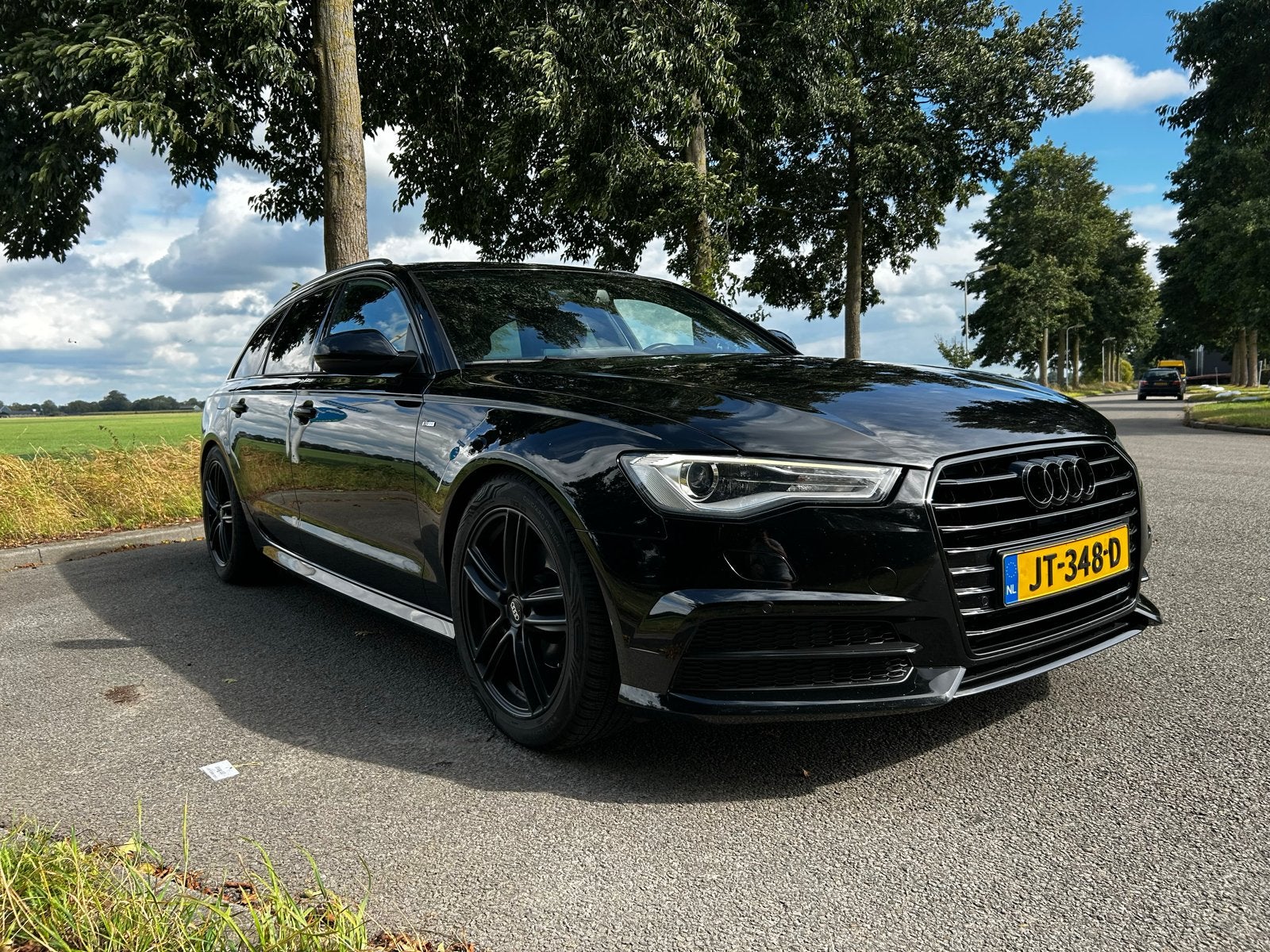 Audi A6 1.8 Tfsi Ultra AV S-tr 140KW 2016 Zwart, 1610 kg, Zwart, Origineel Nederlands, Stationwagon