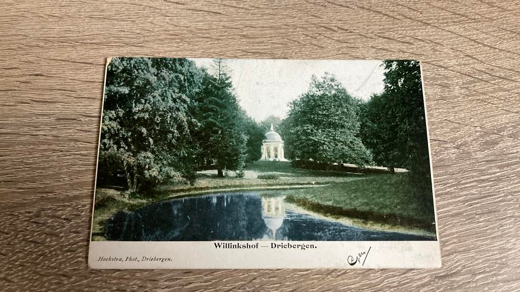 Oude ansichtkaart Driebergen 1904 naar Pastorie Beek Limburg, Ophalen of Verzenden, Voor 1920, Gelopen, Limburg