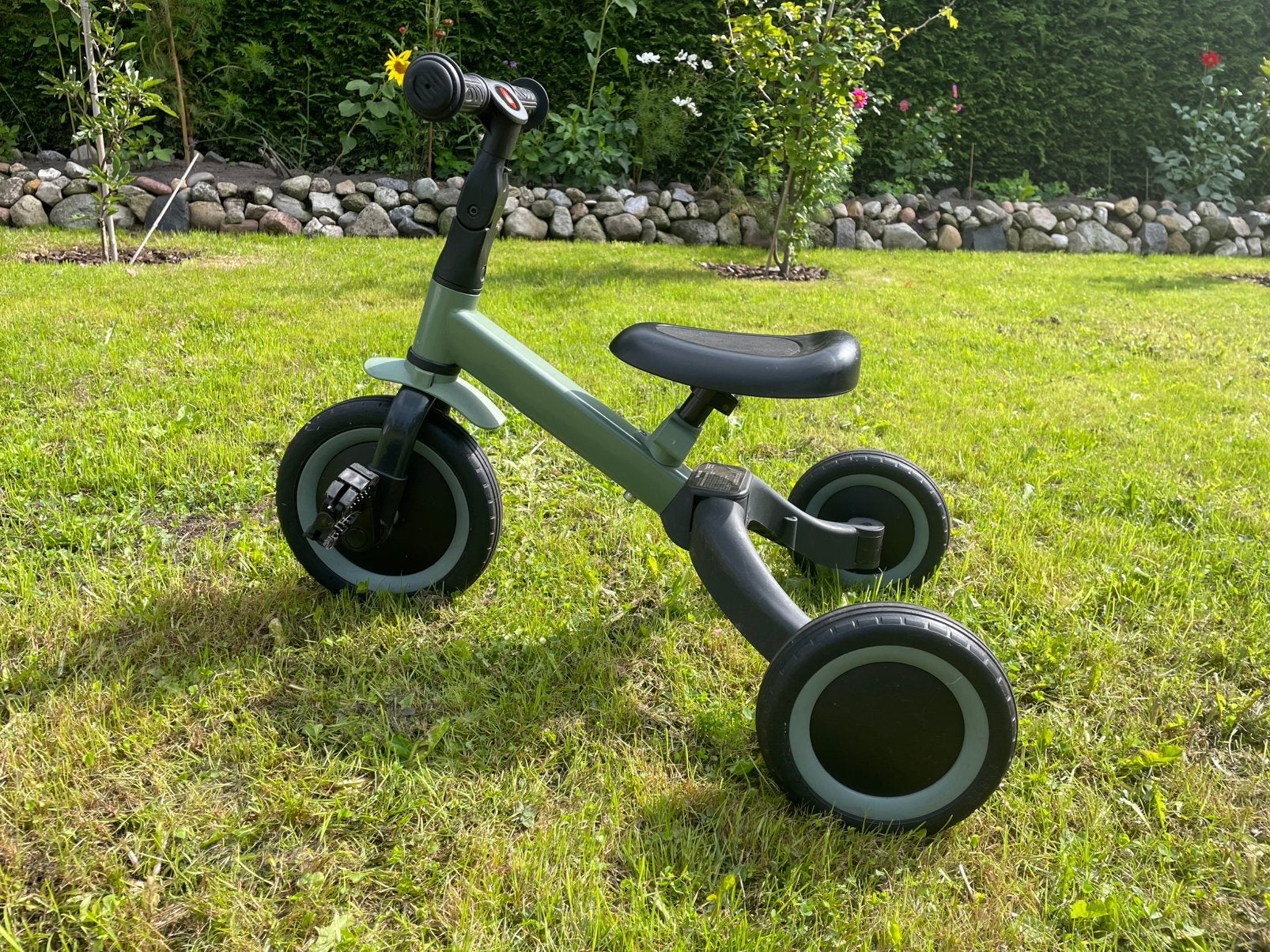 Topmark Kaya - 4 in 1 Driewieler - Loopfiets, Ophalen, Zo goed als nieuw