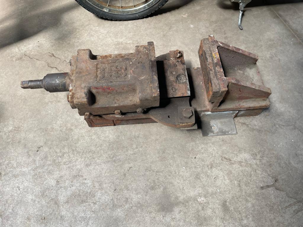 Robuuste zware Machineklem, Ophalen, Gebruikt