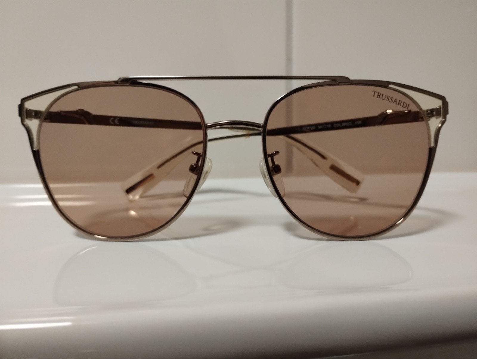 Trussardi dames zonnebril model STR182/8FEG, Ophalen of Verzenden