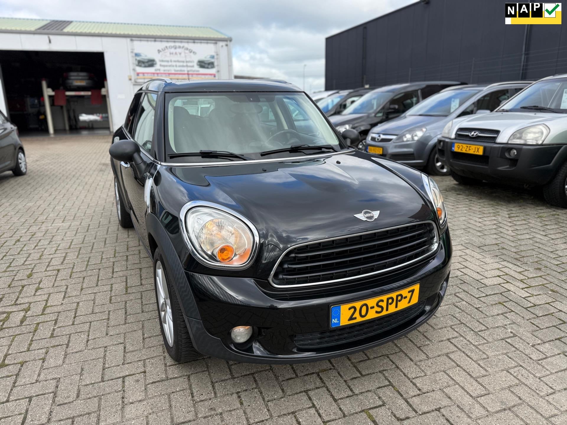 Mini Mini Countryman 1.6 One D Chili, Auto's, Voorwielaandrijving, Gebruikt, Leder en Stof, Origineel Nederlands