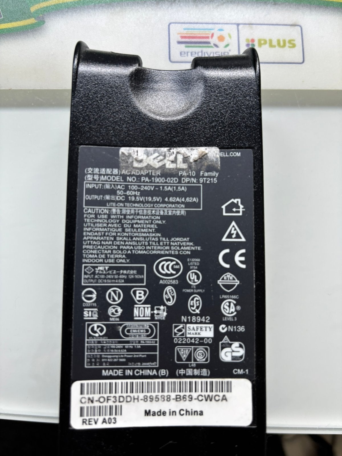 Dell adapter Dell PA-1900-02D (origineel), Verzenden, Gebruikt, Dell