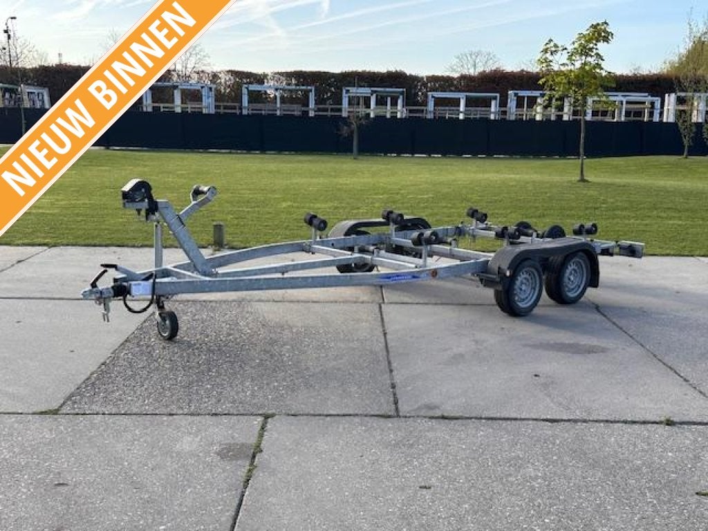 Freewheel Boottrailer TOPSTAAT 480 cm x 235 cm aanhangwagen, Watersport en Boten, Boottrailers, Gebruikt