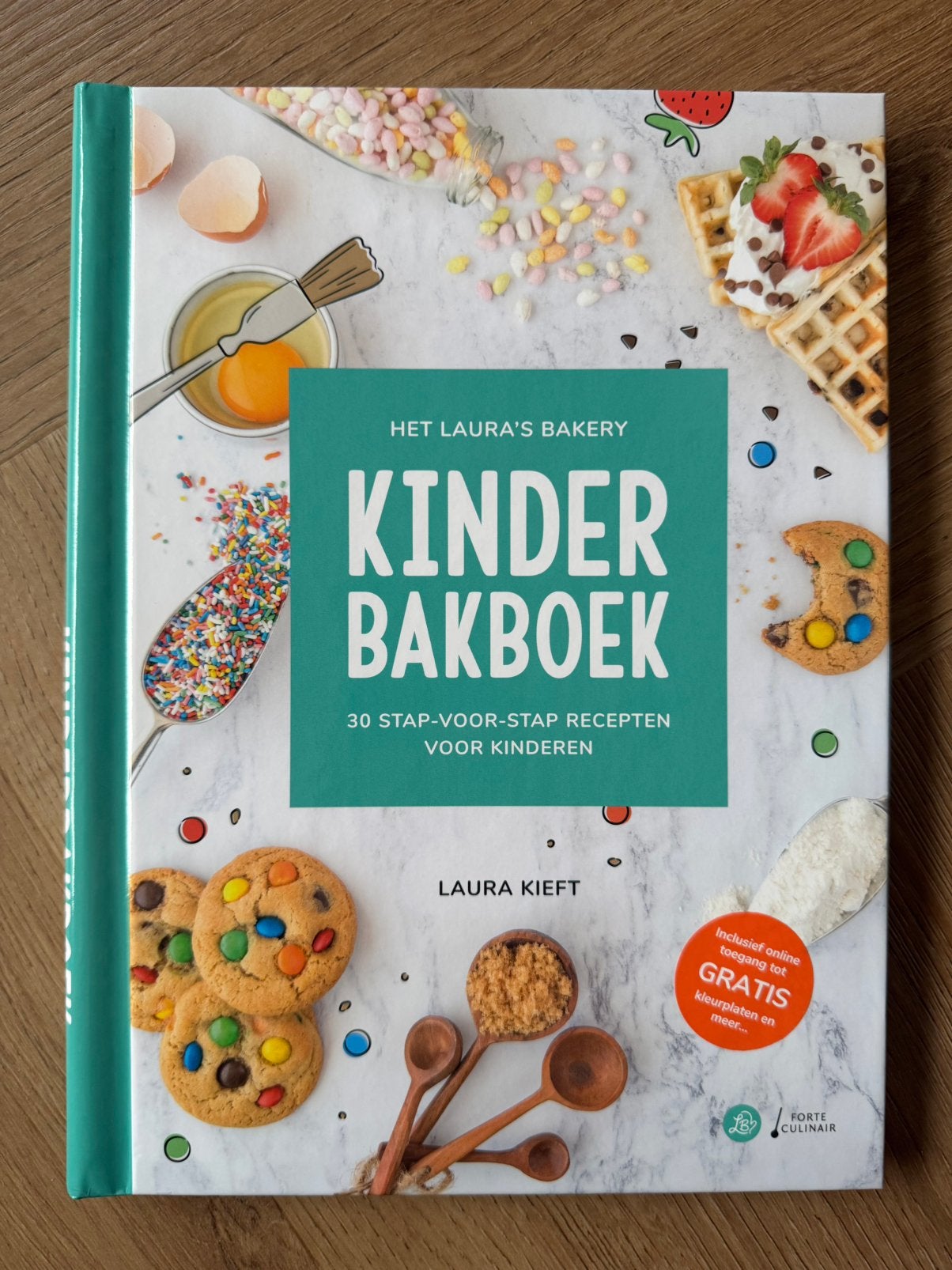 Laura’s Bakery - kinder bakboek, Ophalen of Verzenden, Nieuw, Nederland en België