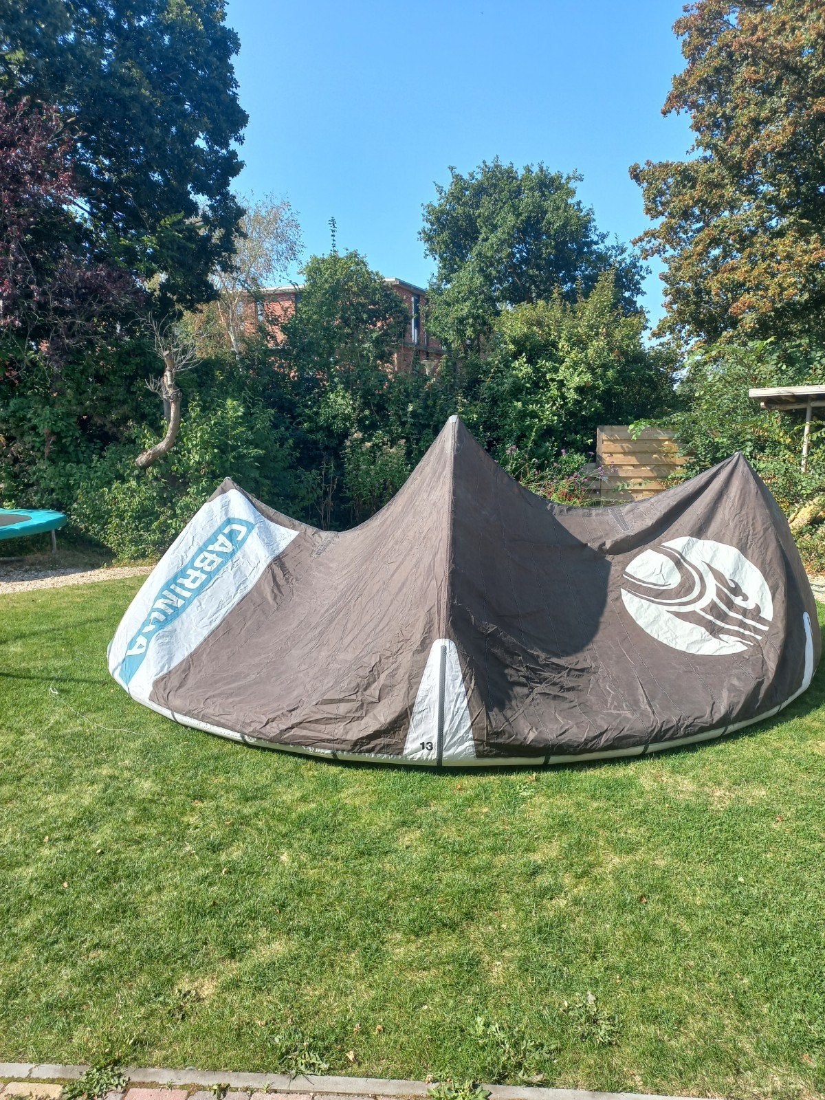 Cabrinha Moto XL 13m 2024 Zo goed als nieuw, Watersport en Boten, 13 m², Geen board, Ophalen of Verzenden, Zo goed als nieuw
