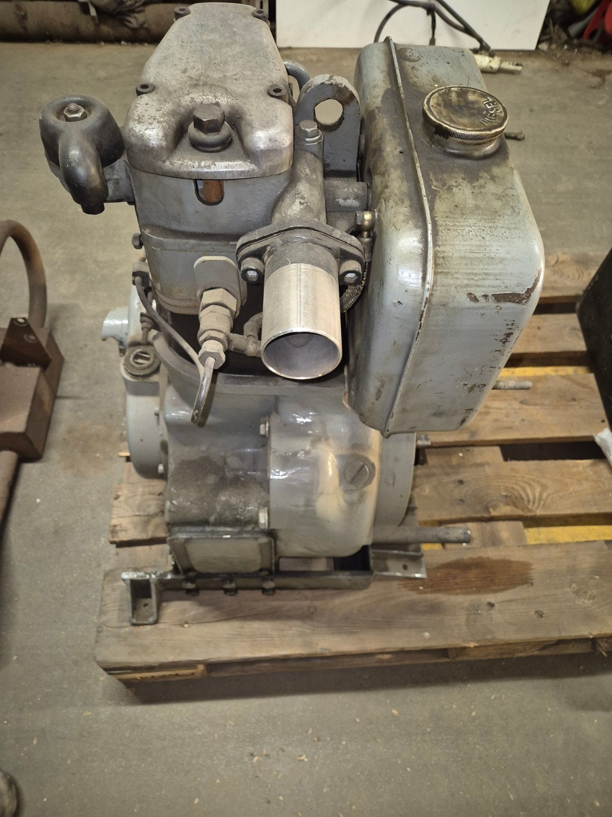 Hatz 1-cilinder dieselmotor met hydrauliekpomp, Ophalen, Gebruikt, Hatz