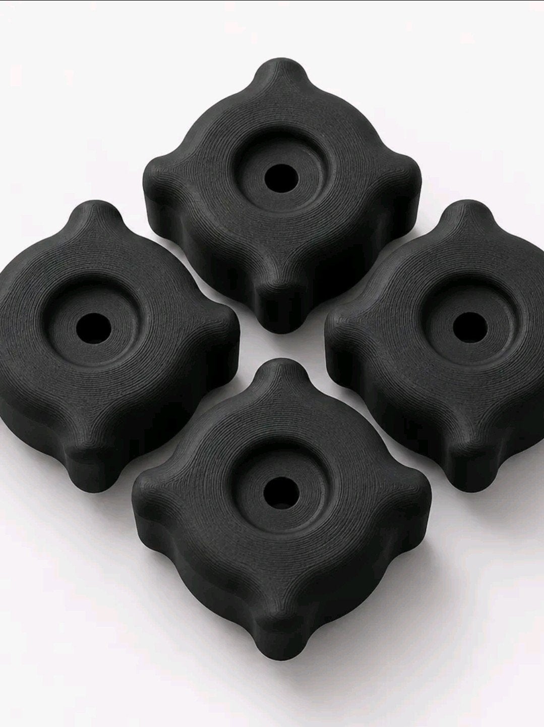 Zachte Indoor Skateboard Wielen - Set van 4 (Wit/Zwart), Ophalen of Verzenden